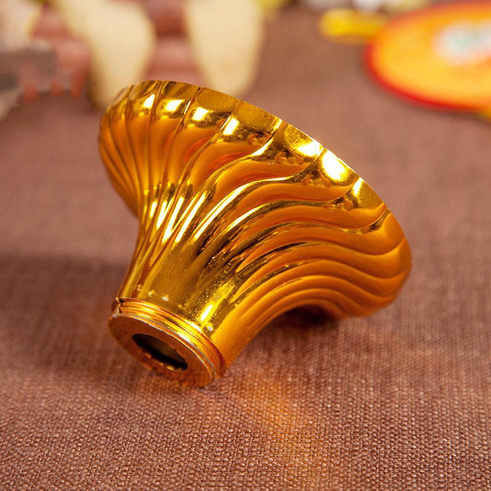 

Golden Fruit Tray Ritual Plate Dish Buddhist Buddha Serving Bowl Food Offering Temple China Mainland