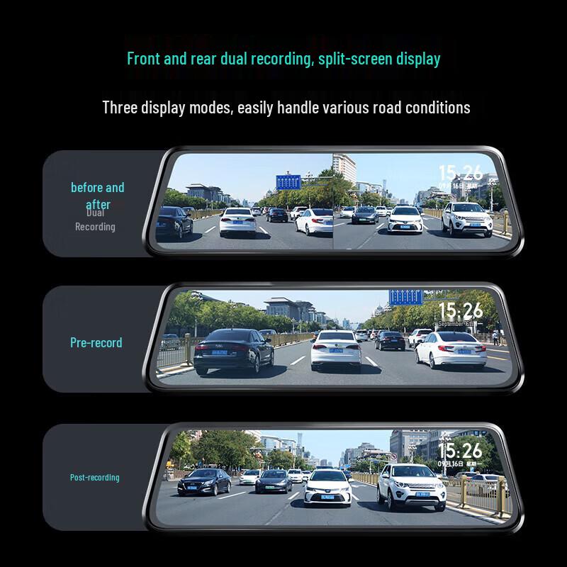 360 M320 2K+ Dual Dash Cam with AI Voice Control (CN version)