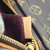 Louis Vuitton M40579 Monogram Oramp Tote Bag Flap Shoulder Bag Brown/purple
