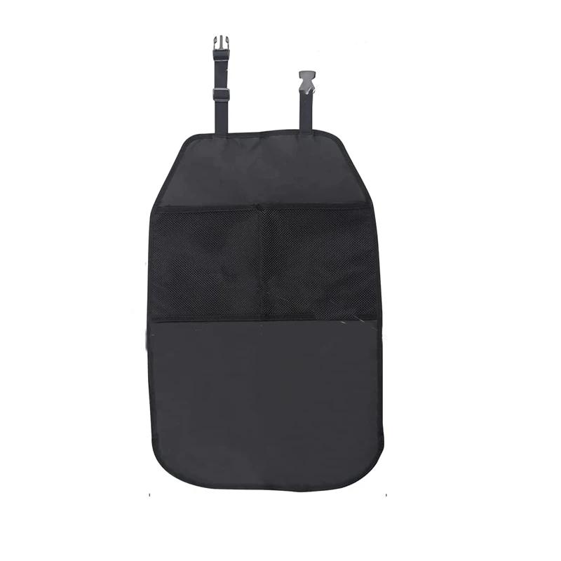 Car Seat Back Protector Child Car Seat Protector Kick Car Back Seat Cover Anti-Slip Storage Bag