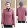 Elderly Women Autumn Jacket Loose Fit Fashionable Grandma and Mom Spring Fall Top Comfort Wear