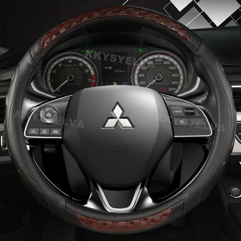 Auto-Lenkradabdeckung für Mitsubishi Outlander Mirage ASX 2012– Eclipse Cross 2017– L200 2015–2017