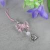 Sweet Cool Bowknot Heart Cross Hanging Pendant Phone Strap Cute Bag Decoration