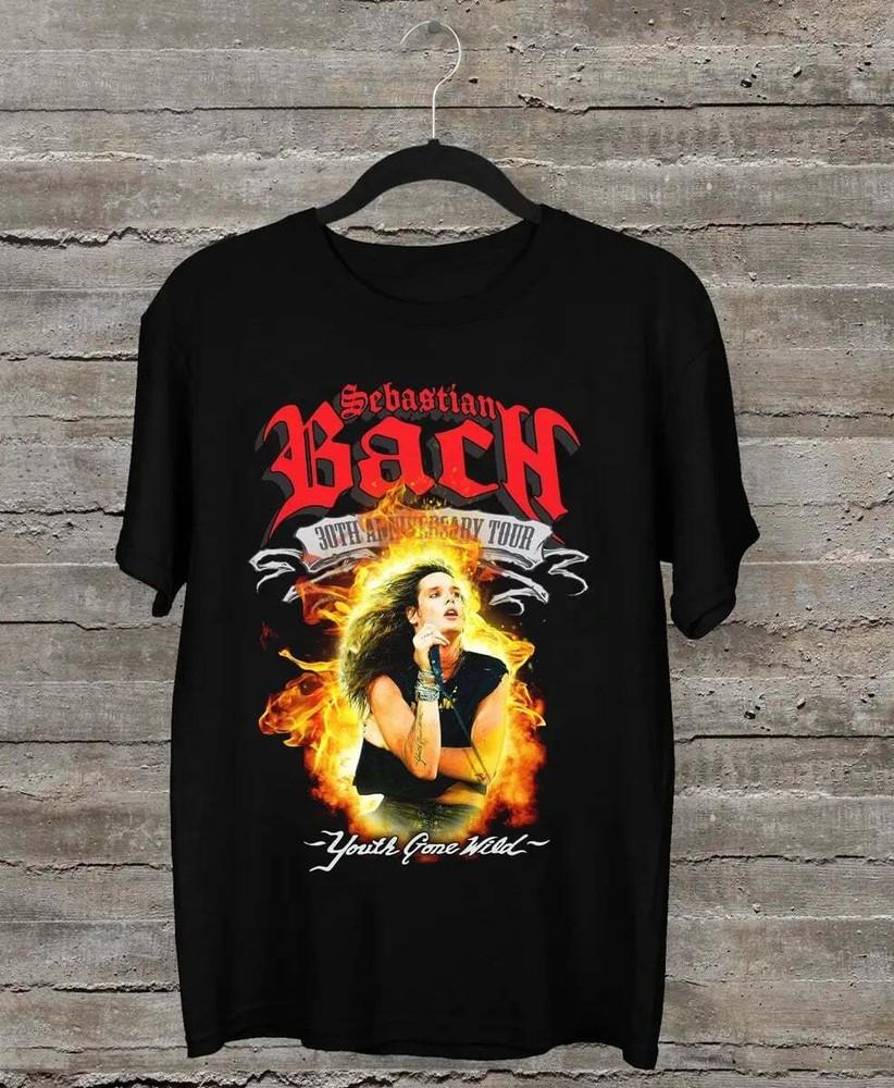 Skid Row 30th Anniversary Sebastian Bach You Gone Wild S-5XL Shirt Unisex T-Shirt S