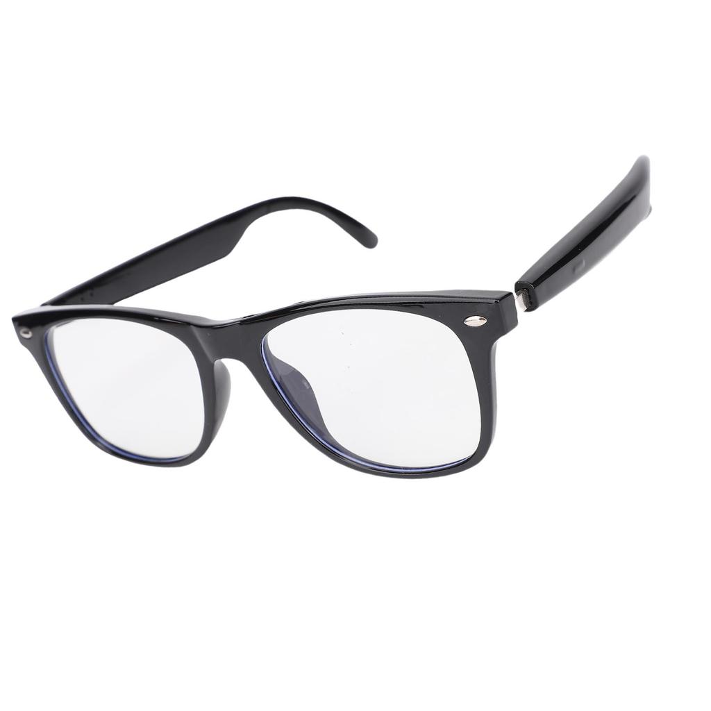 KI-Übersetzungsbrille für über 100 Sprachen, Echtzeitübersetzer, smarte Brille für Reisen, Musik, Anrufe, integriertes Mikrofon