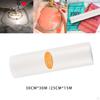 Clear Water Soluble Embroidery Film for Delicate Fabrics