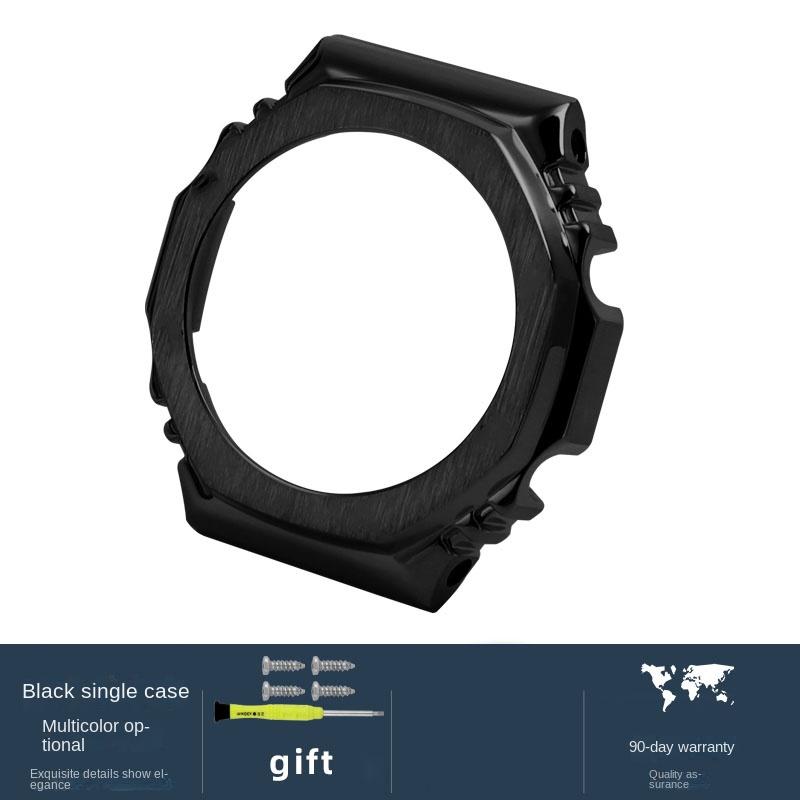 Horlogetoebehoren Voor Casio G-SHOCK GA-2100 Roestvrijstalen Band metalen Behuizing Ringen GA2100 GA2110 GA-B2100 Aangepast heren Horlogeband