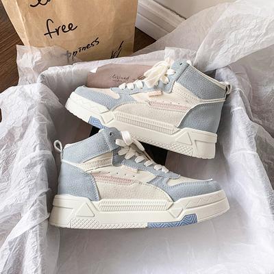 Fashion New High-tops Platform Sneakers Women's Sports Shoes Vintage Casual Vulcanize Kawa Lolita Harajuku School Female Flats Zapatos