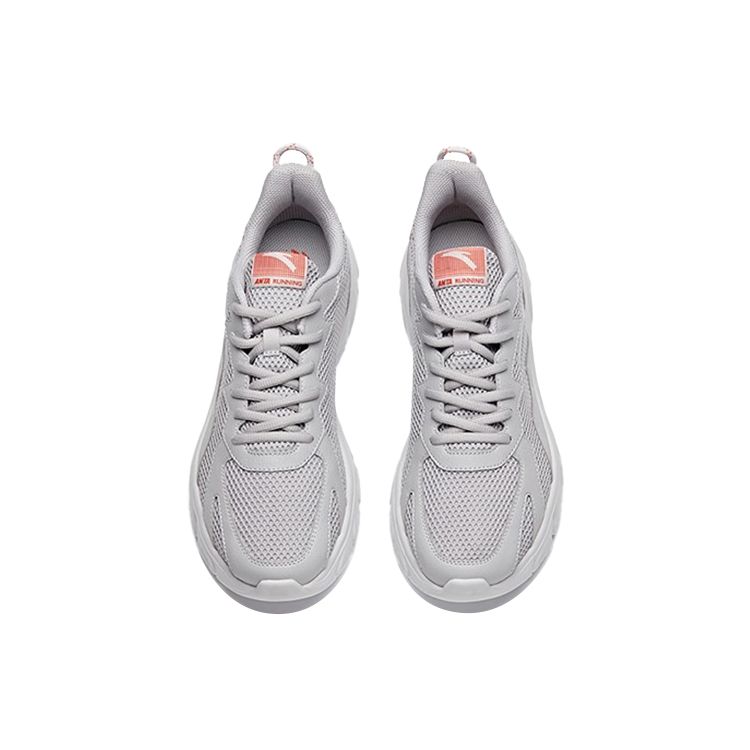 Anta Comfortable Shock Absorbing Wear Resistant Breathable Lightweight Low Top Casual Shoes Men sneaker Gray 912125570-1