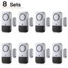 Elecpow Door Window Alarm Home Security Wireless Burglar Alarm Door Magnetic Sensor 120dB Anti-theft Alarm For Home Kids Safety