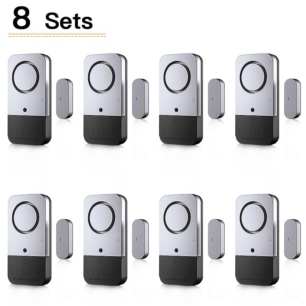 Elecpow Door Window Alarm Home Security Wireless Burglar Alarm Door Magnetic Sensor 120dB Anti-theft Alarm For Home Kids Safety