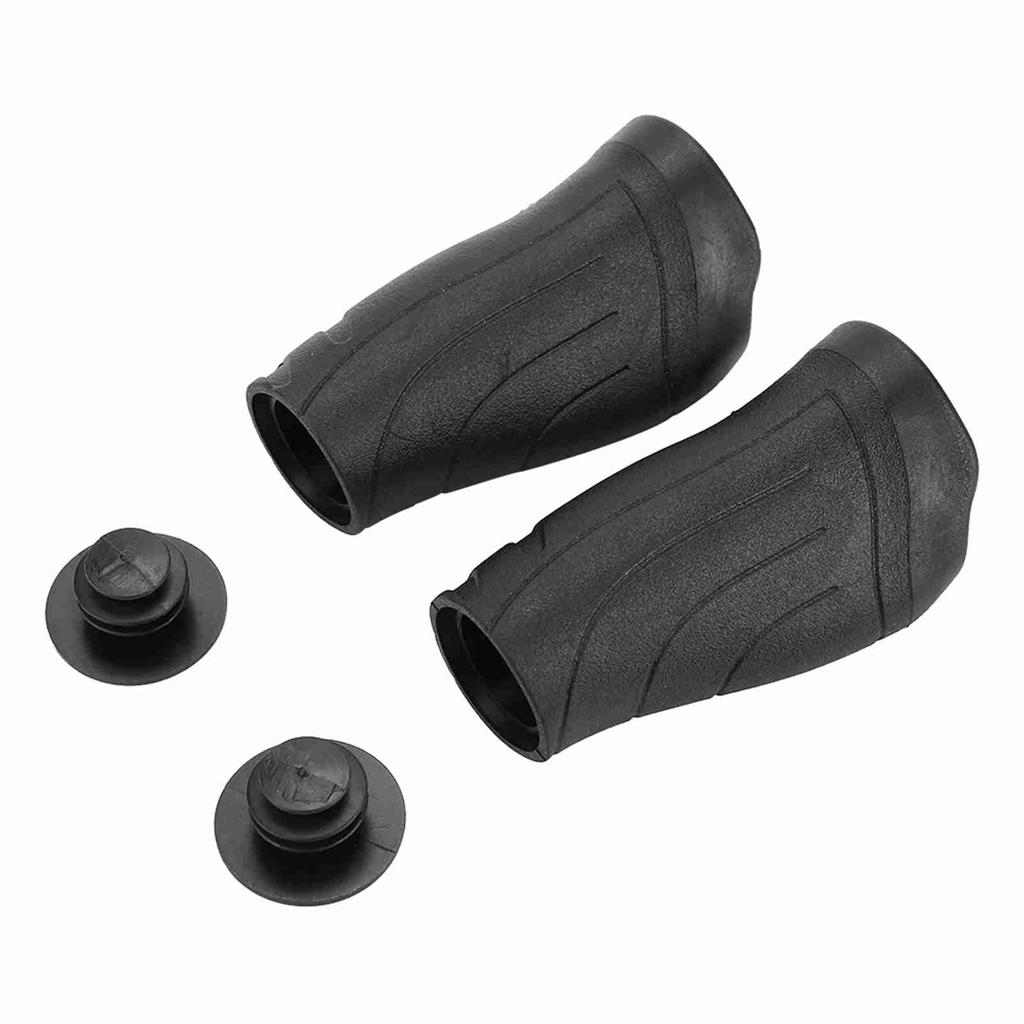 Bicycle Handlebar Grips for Mountain Road Easy Comfortable Grip Yosoo. Grips, Bikes, Bikes, Short, Anti-Slip, Installation, (Short - Black)