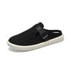 Fashion 2025 Men's Linen Covered-Toe Slides Summer Breathable Indoor Outdoor Slippers Plus Size Comfort Casual Office Commute Footwear