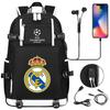 Fashion around the football club, large-capacity general schoolbag, youth trend leisure travel bag