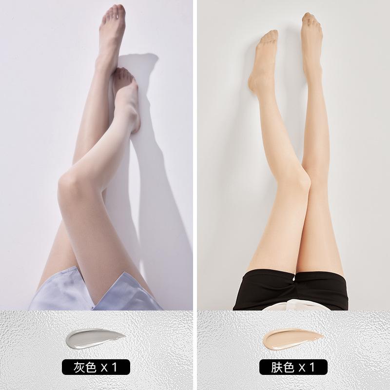 Thin, breathable, sun-protective, anti-snagging, seamless silk stockings for women in spring and summer, no crop-dropping, invisible concealer and...