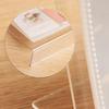 Desktop Acrylic Photo Album Small Clear Frames Clear Flip Frame Mini Photo Album for Mini Film Photo Display Family Table