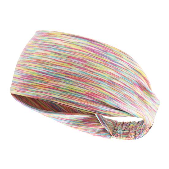 Sports Headband Sweat-Proof Elastic Hair Band Soft Lightweight Headband for Women Men Fitness Yoga Running Workout