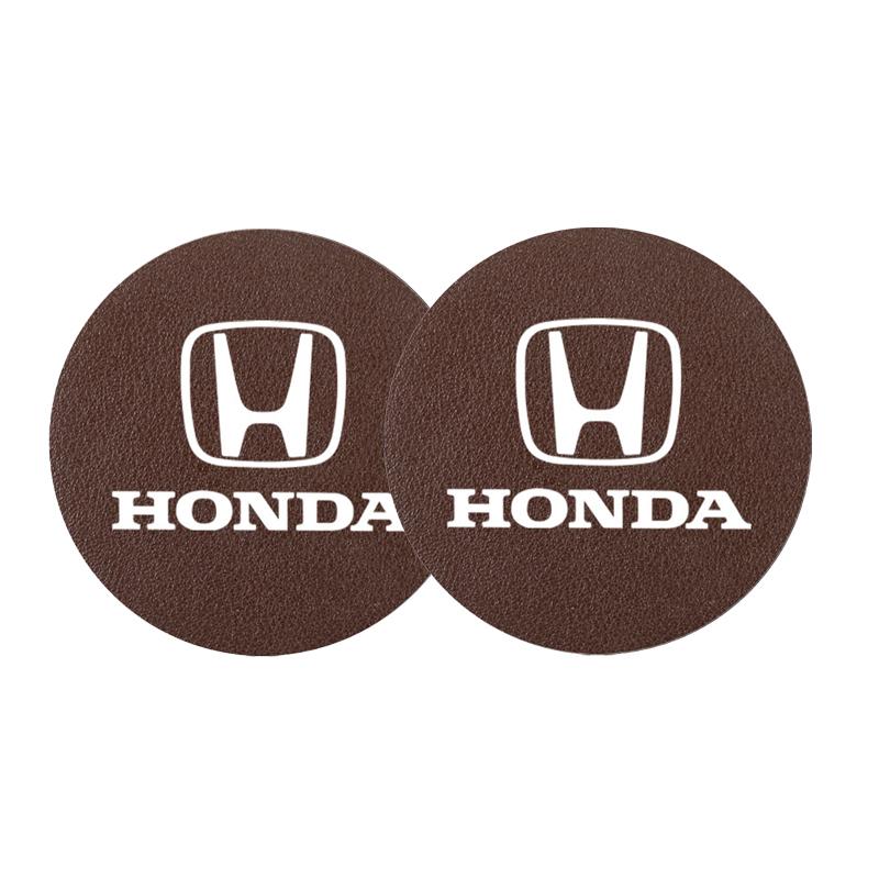 Honda Car Cup Holder Mat Exclusive Car Interior Water Cup Mat For Honda Civic FIT Accord Prelude CRV 5th City CRZ CRX Jazz HRV