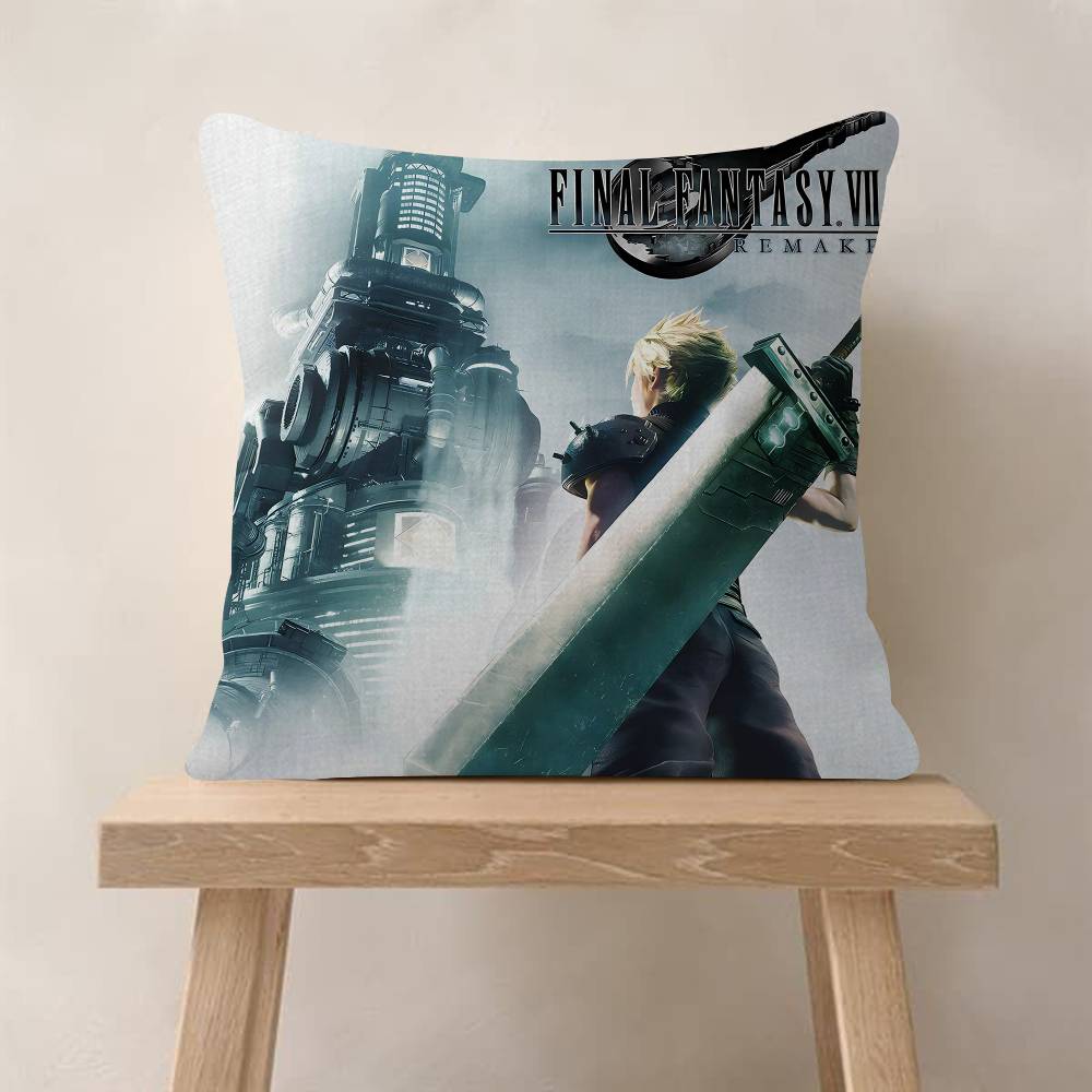Videogames FFINAL FANTASYs Pillow Anime Pillow Sofa Bed Head Pillow Cover Cushion Cover x Cm Fashion