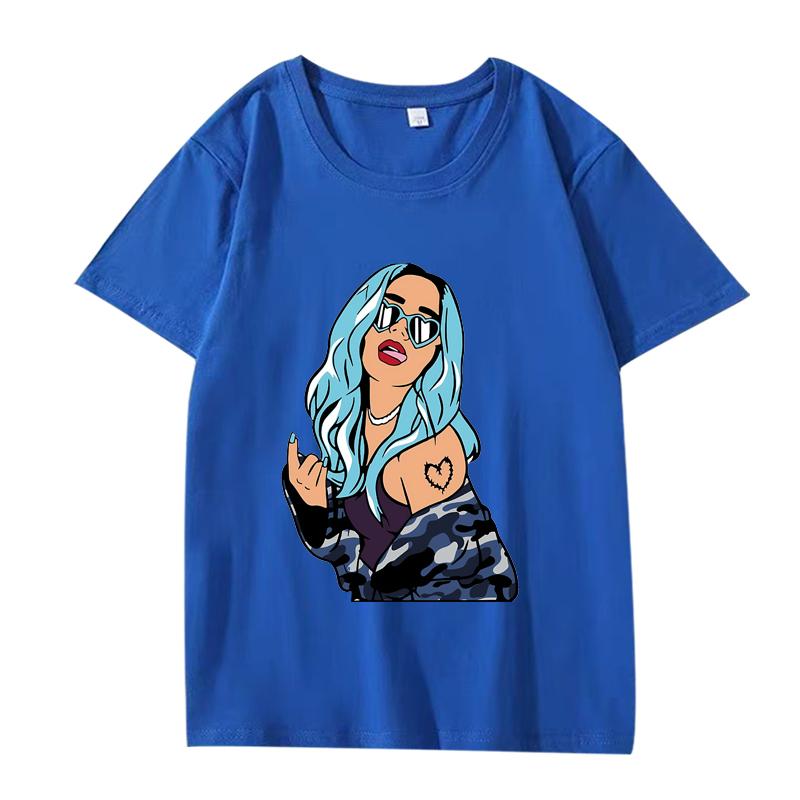 Karol G Essential Graphic T Shirts 2025 Men Women Oversized 100% Cotton Fashion Streetwear Short Sleeve Summer Print Unisex Tops