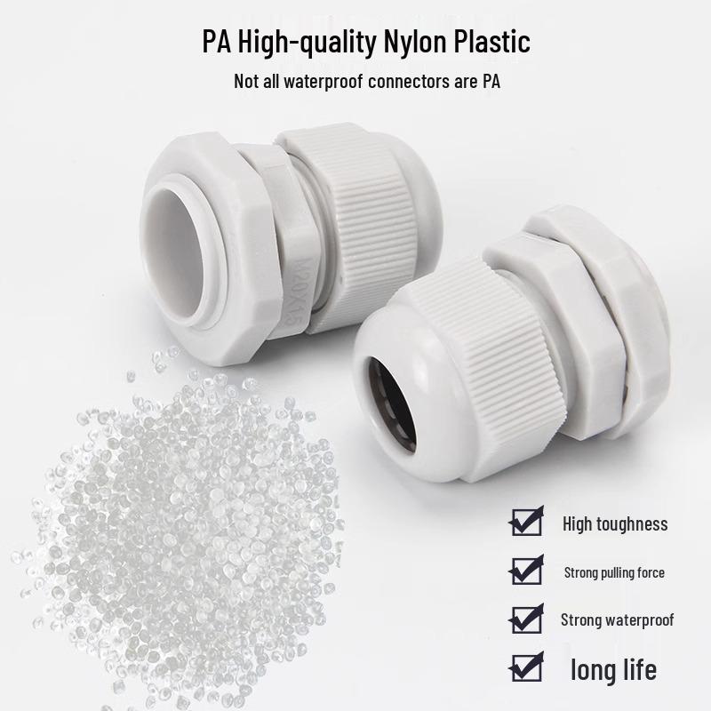 M Series Waterproof Nylon Cable Gland Connector