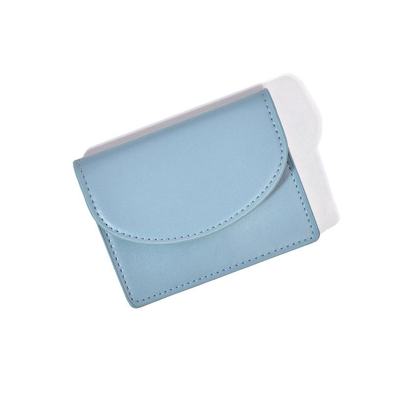 Women'S Change Bag Student, Solid Color Simple Card Bag, Multi-Functional Mouth Red Envelope, Large-Capacity Wallet.
