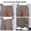 Jeep Men's Summer Loose Straight Casual Cargo Pants