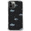Aesthetic Night Sky Constellation Case Compatible with iPhone 12 and iPhone 12 Pro, Moon Star Cloud Case for iPhone 12 and iPhone 12 Pro for Teens