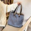 1 Pcs Women Corduroy Shoulder Bag Canvas Crossbody Bags Handbag Tote Messenger Bags For Girls Wholesale