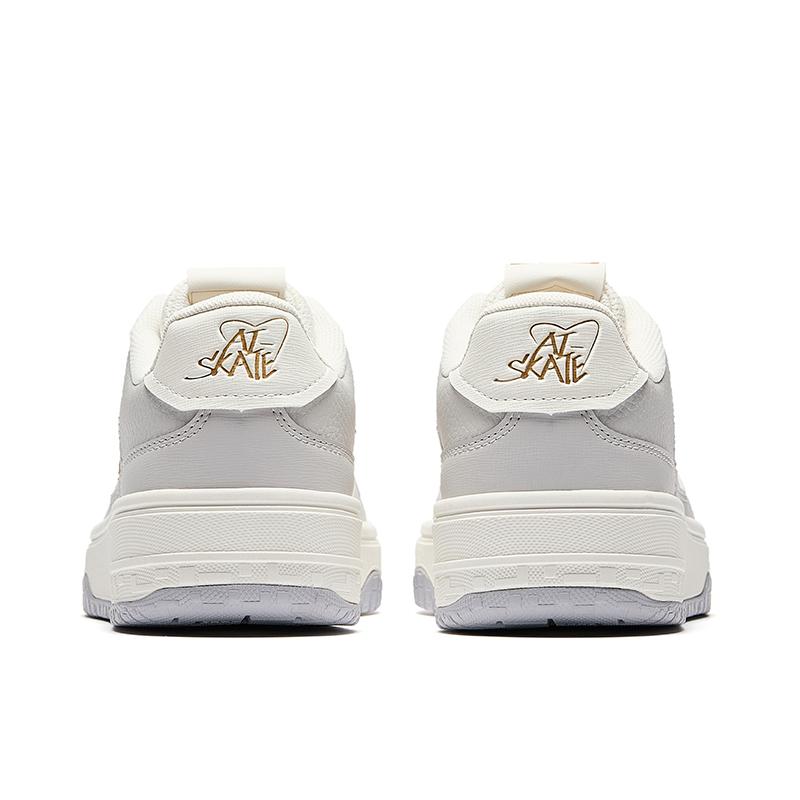 Anta Street Rebel 3 Low Top Skateboard Shoes Women's White Gray 922548077-8