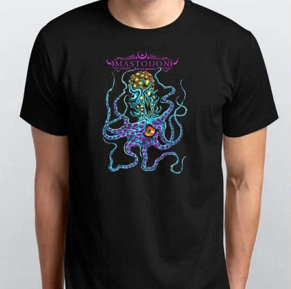 Mastodon Octo Freak Unisex TSHIRT S M L XL XXL 3 4 XL Black White S