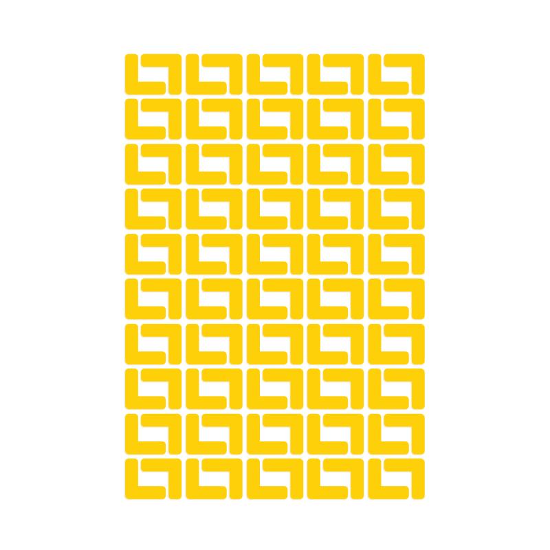 L-Shaped 5S/6S Management Positioning Stickers