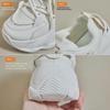 FB3306 Tênis de Pai Coreano Feminino Primavera 2025: Ténis de Corrida de Sola Grossa que Aumentam a Altura
