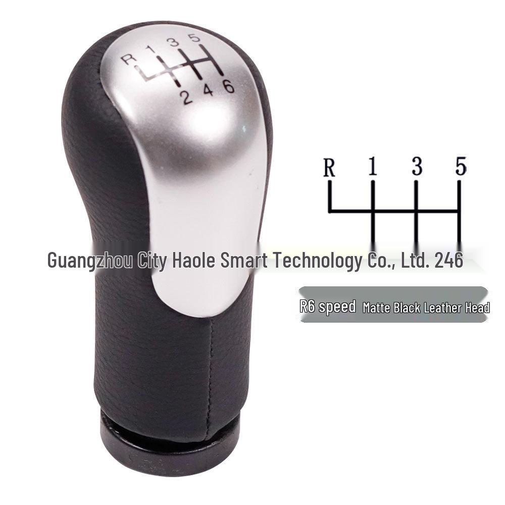Leather Gear Shift Knob Dust Cover for Ford Fiesta 2002+