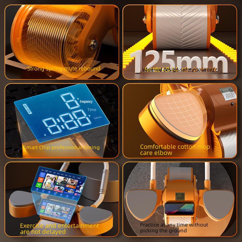 Roată abdominală automată - Echipament de fitness pentru strângerea abdomenului și întărirea miezului. Ideal pentru antrenamente acasă.