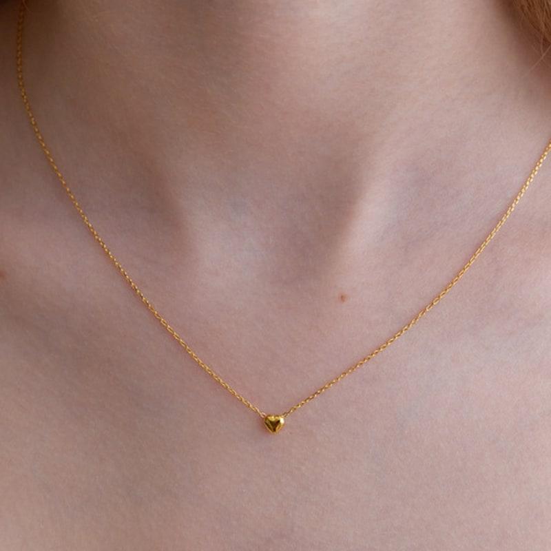 

Primaute Heart Chain Necklace SILVER(PRN260-WH)