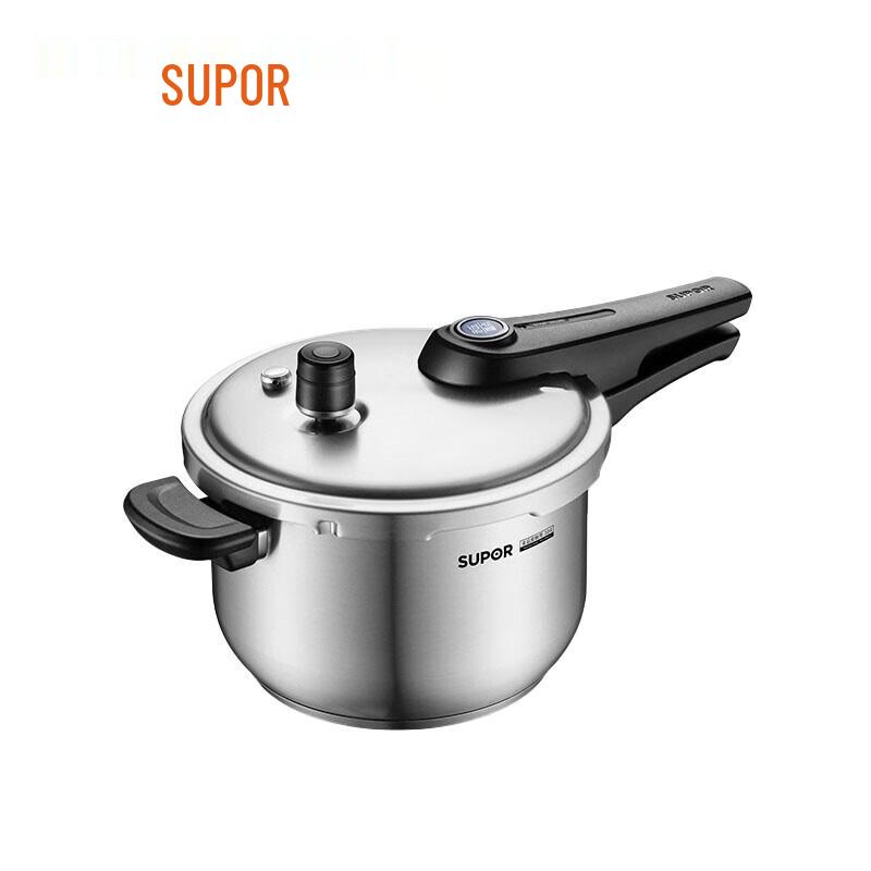 SUPOR Blue Eye 304 Stainless Steel Pressure Cooker 24cm