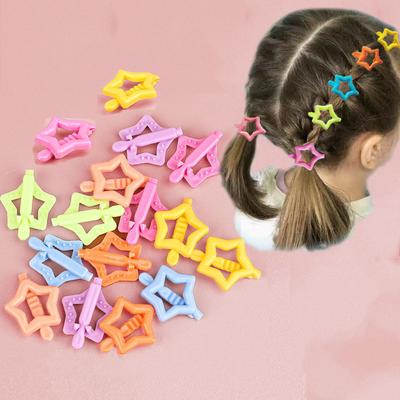 10 Pezzi Carini Colorati Mini Stella Cuore Fermagli per Capelli Lati per Bambine Donne Bambini Dolcemente Coreani Accessori per Capelli