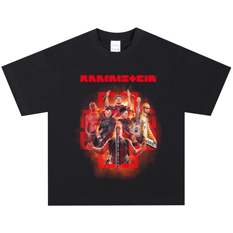 Rammstein T-Shirt, Soft Fabric Casual Daily Wear S