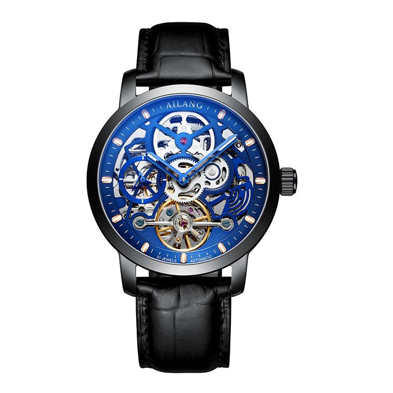 AILANG Neue Uhr Herren Mechanische Uhr Skelett Vollautomatische Mechanische Uhr Modeuhr