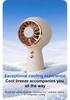 Portable Silent USB Rechargeable Mini Fan with Long Battery Life
