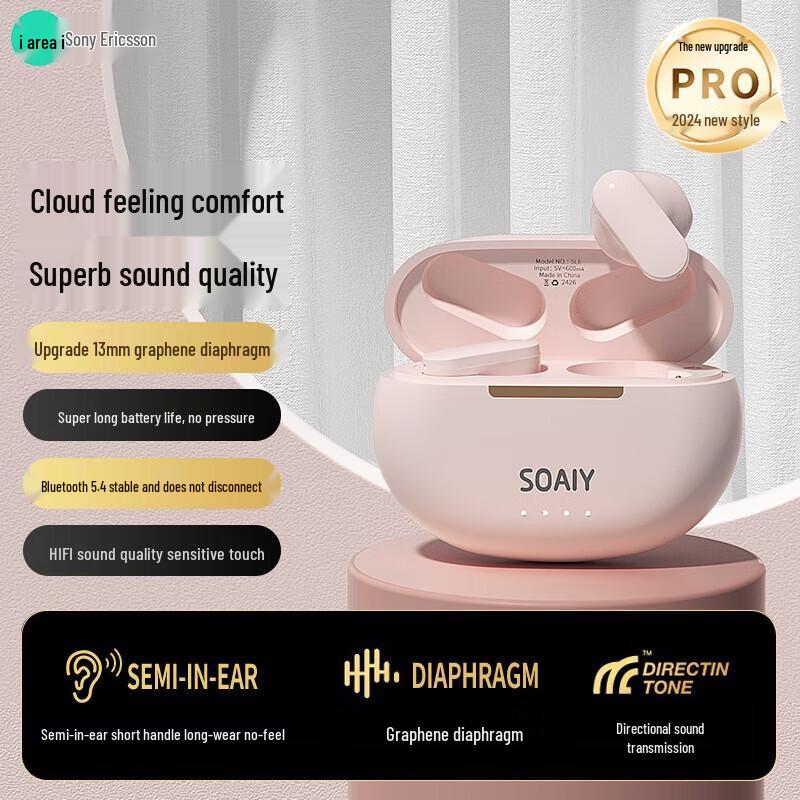 Soaiy SL6 Series Wireless Bluetooth Earbuds