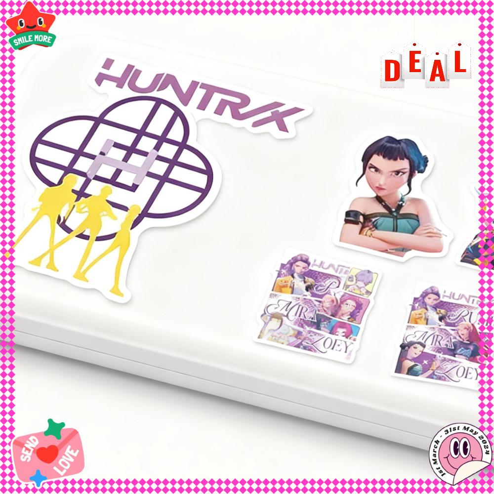 Cartoons Kpop Dämonenjäger DIY Cartoon Aufkleber Wasserdichte Dekoration Mono Skate Notizbuch Graffiti Spielzeug