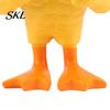 Outdoor Duck Statue Resin Muscular Figurine, Strong Fitness Statue, Office Desk Ornament White Yellow Shape for Table Decor Muscle Figurine