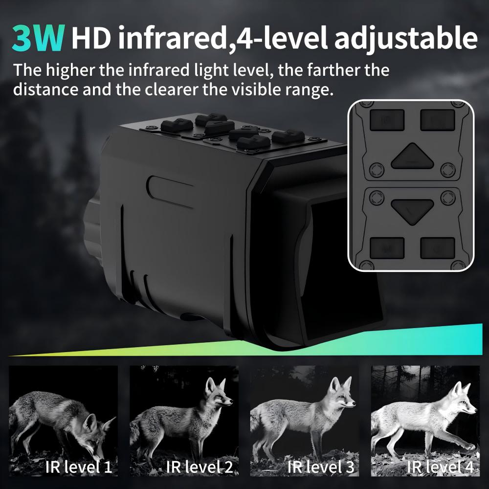 Source Factory New Single Tube Night Vision Infrared Portable Video HD High-power Cross-border Bird Watching Monocular Digital