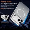 For IPhone 17 14 15 16 Pro Max Air Plus Transparency Wireless Charging Magnetic Phone Case with Tempered Film Protective Cover