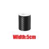 1/2pcs Carbon Fiber Automotive Adhesive Tape Roll Matte Black Protective Car Film Self-Adhesive Film 3D Car Film AccessoriesPinstriping Tape 3