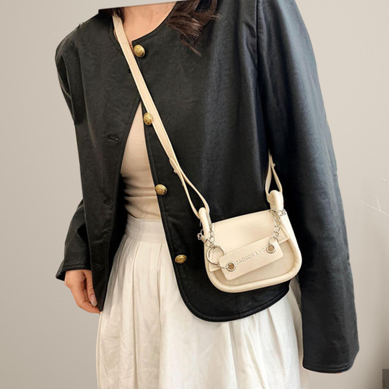 

Мини-сумка через плечо, подарок на День святого Валентина, сумки-седла белый