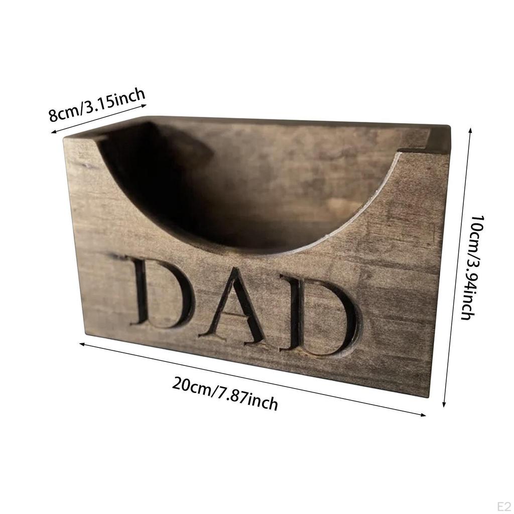 Hat Storage Rack for Men And Dads, Wooden Holder Home Travel