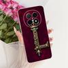 For OPPO F29 Pro 2025 Case Fashion Initial Letters Soft Silicone Protective Phone Cover For OPPO F29 Pro 5G CPH2705 F29Pro Shell
